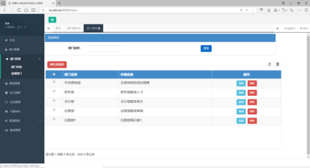 基于Java框架开发OA企业在线办公系统项目教程(附源码)